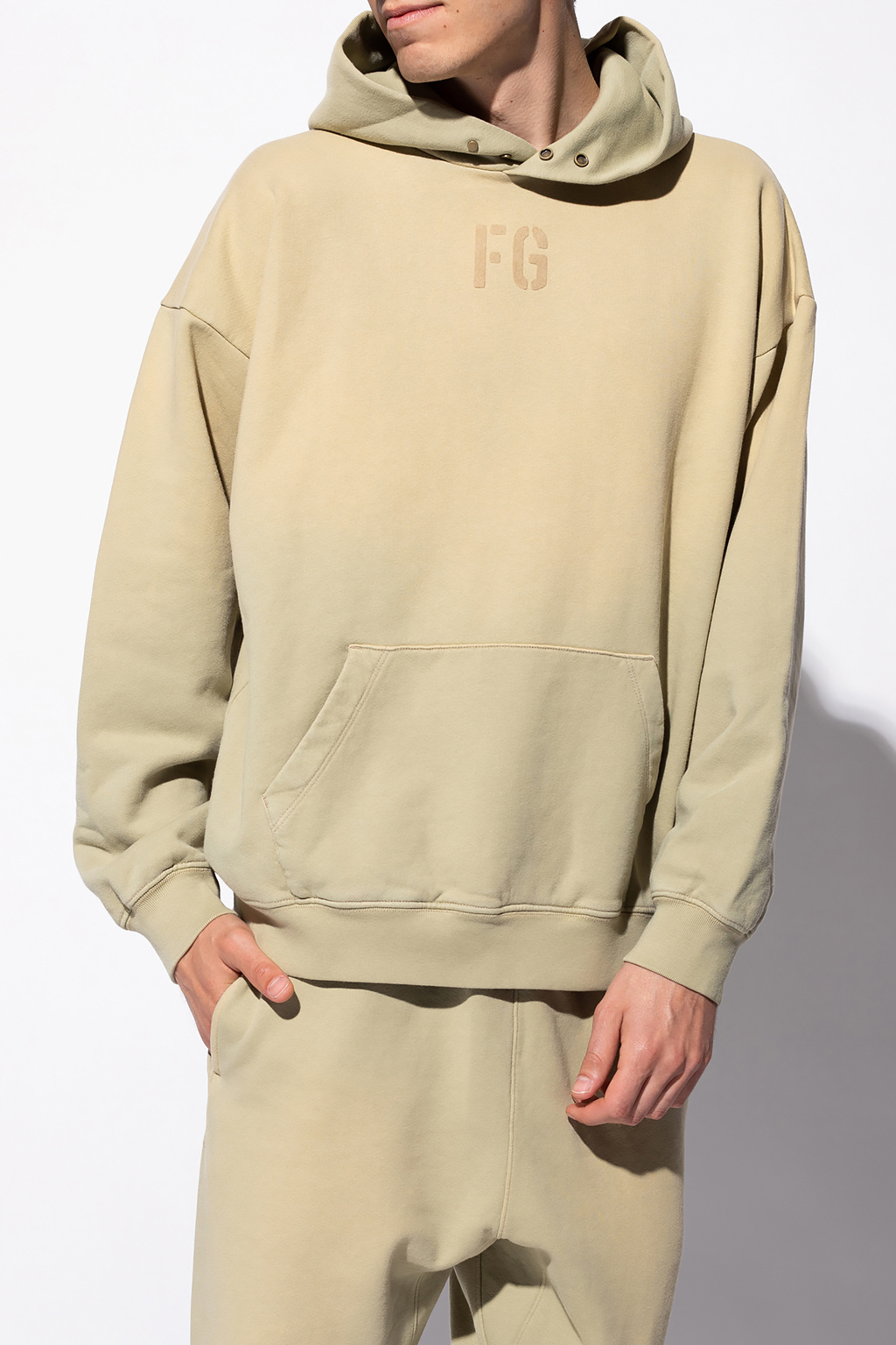 Fear Of God Logo hoodie